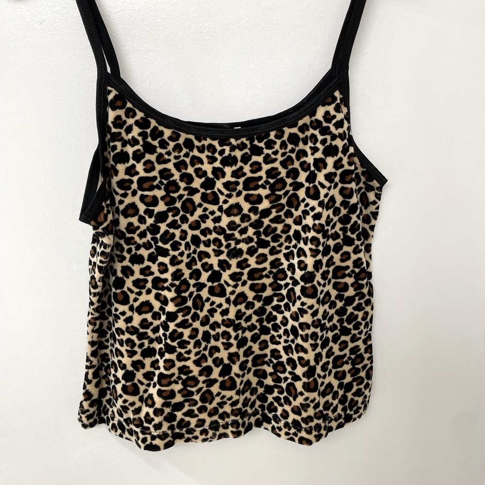 Cheetah tank top
